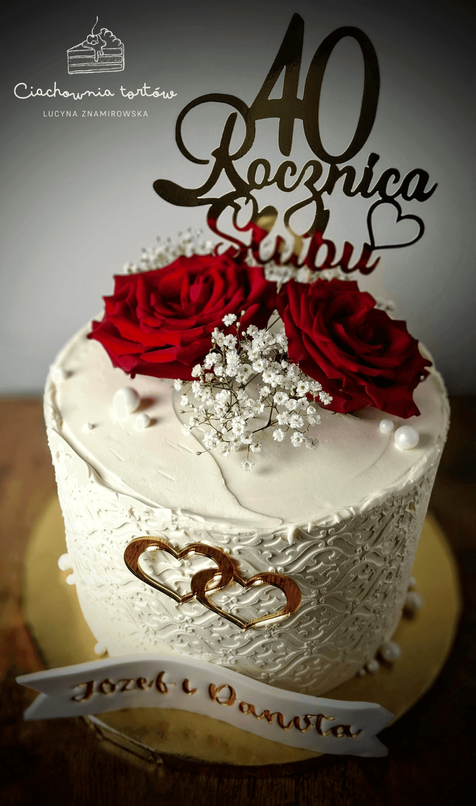 Tort na rocznicę ślubu