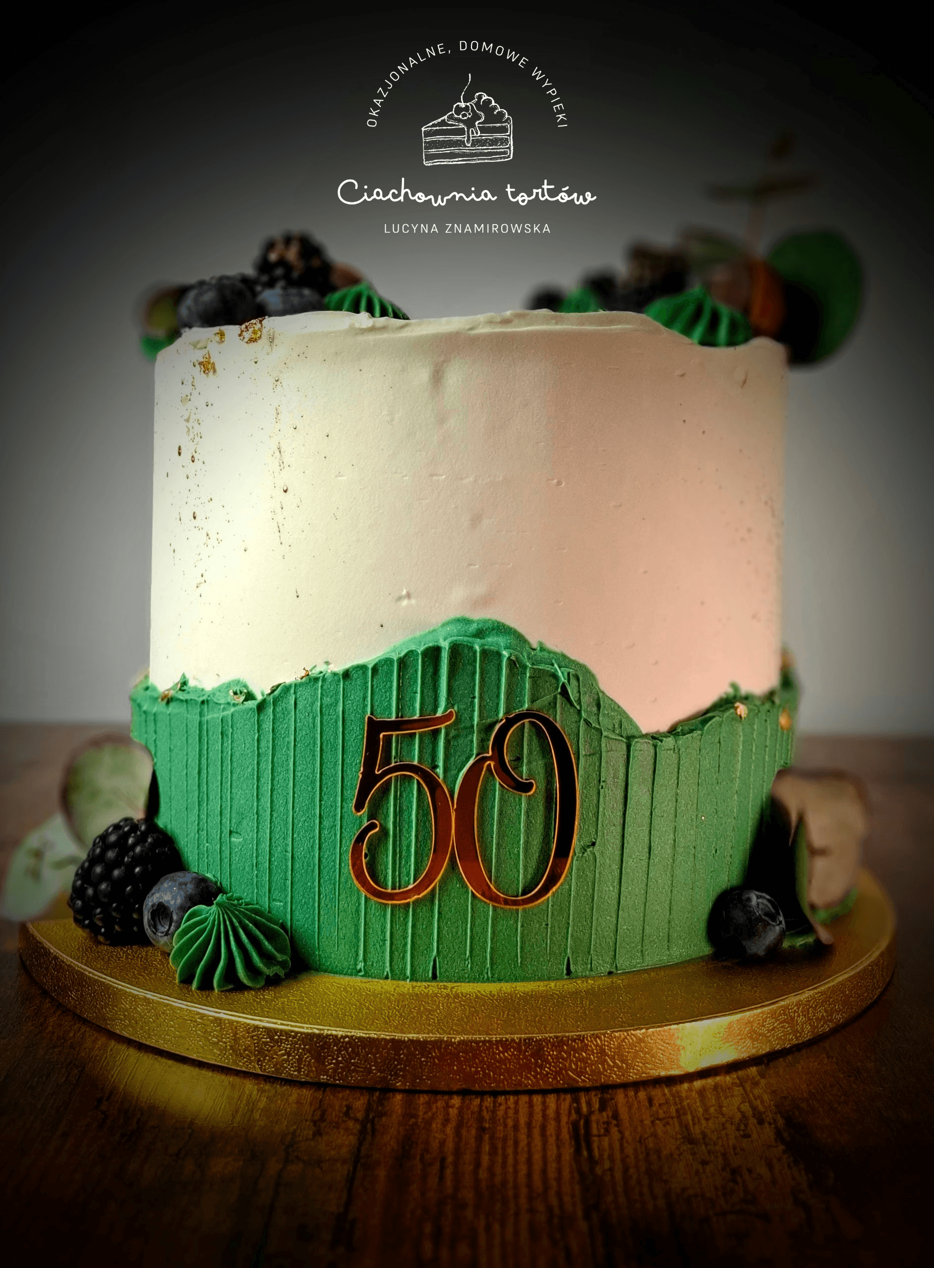 Tort na 50 urodziny